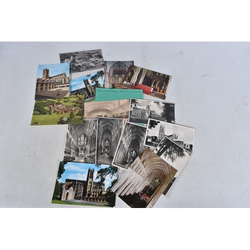 335 - POSTCARDS, a tray containing postcards to various towns and villages in the South-West of England, a... 