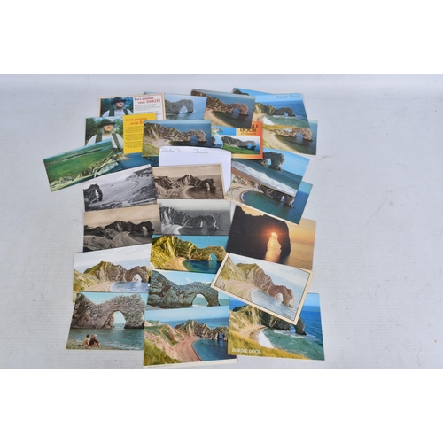 335 - POSTCARDS, a tray containing postcards to various towns and villages in the South-West of England, a... 