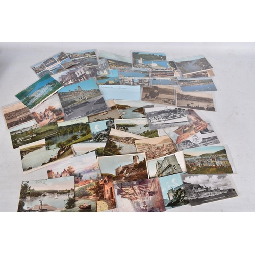 336 - POSTCARDS, a tray containing postcards to various towns and villages in the South-West of England, a... 