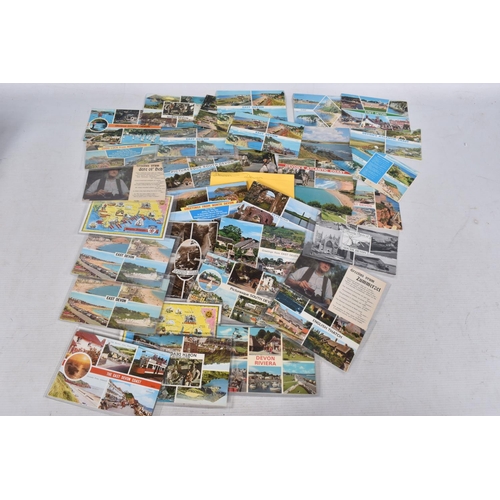 336 - POSTCARDS, a tray containing postcards to various towns and villages in the South-West of England, a... 