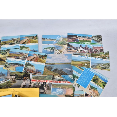 336 - POSTCARDS, a tray containing postcards to various towns and villages in the South-West of England, a... 