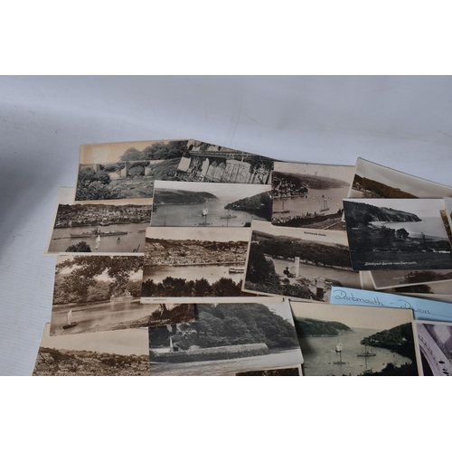 336 - POSTCARDS, a tray containing postcards to various towns and villages in the South-West of England, a... 