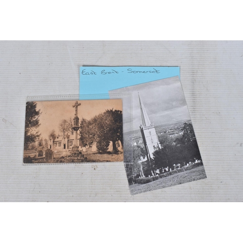 337 - POSTCARDS, a tray containing postcards to various towns and villages in the South-West of England, a... 