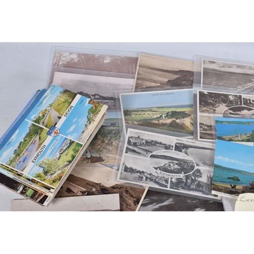 338 - POSTCARDS, a tray containing postcards to various towns and villages in the South-West of England, a... 