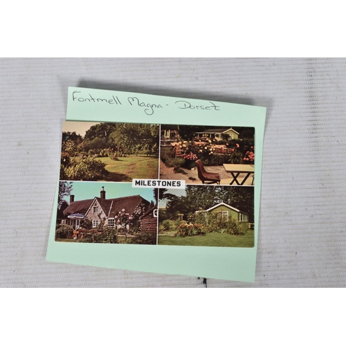 339 - POSTCARDS, a tray containing postcards to various towns and villages in the South-West of England, a... 