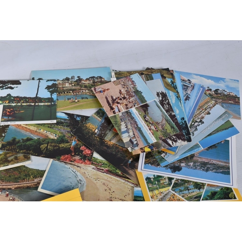 339 - POSTCARDS, a tray containing postcards to various towns and villages in the South-West of England, a... 