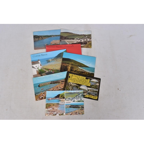 339 - POSTCARDS, a tray containing postcards to various towns and villages in the South-West of England, a... 