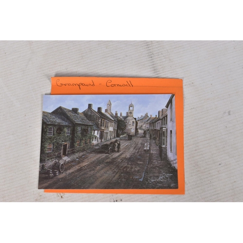 339 - POSTCARDS, a tray containing postcards to various towns and villages in the South-West of England, a... 