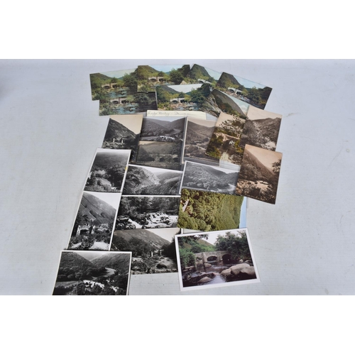 339 - POSTCARDS, a tray containing postcards to various towns and villages in the South-West of England, a... 