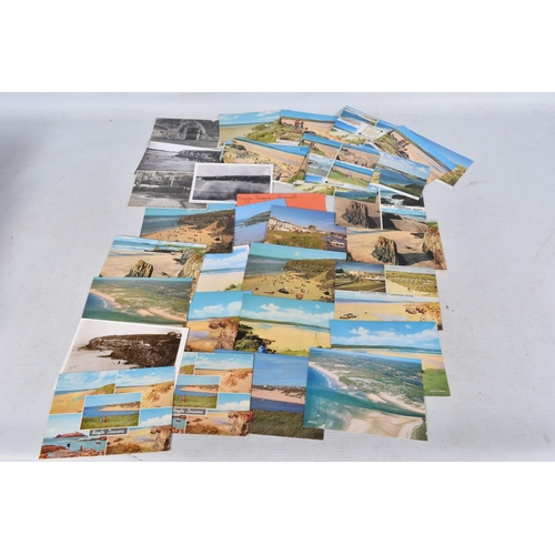 340 - POSTCARDS, a tray containing postcards to various towns and villages in the South-West of England, a... 