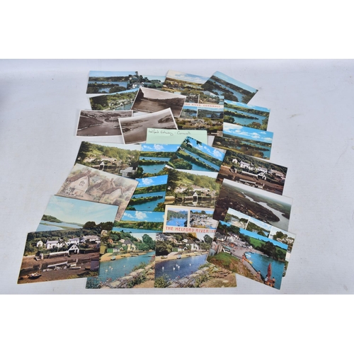 340 - POSTCARDS, a tray containing postcards to various towns and villages in the South-West of England, a... 