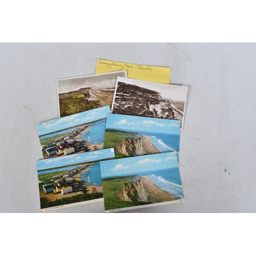 340 - POSTCARDS, a tray containing postcards to various towns and villages in the South-West of England, a... 