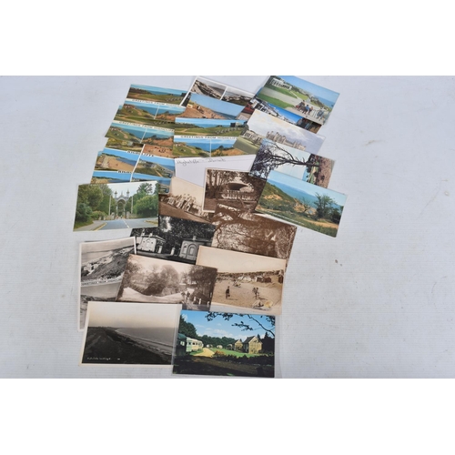 340 - POSTCARDS, a tray containing postcards to various towns and villages in the South-West of England, a... 