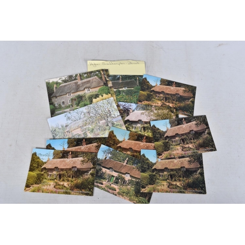 340 - POSTCARDS, a tray containing postcards to various towns and villages in the South-West of England, a... 