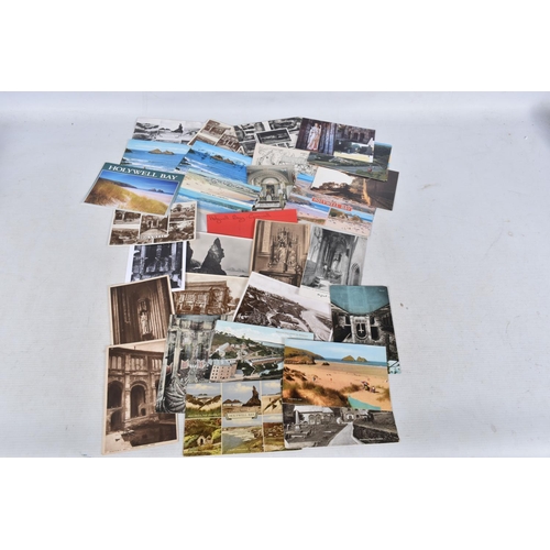 340 - POSTCARDS, a tray containing postcards to various towns and villages in the South-West of England, a... 