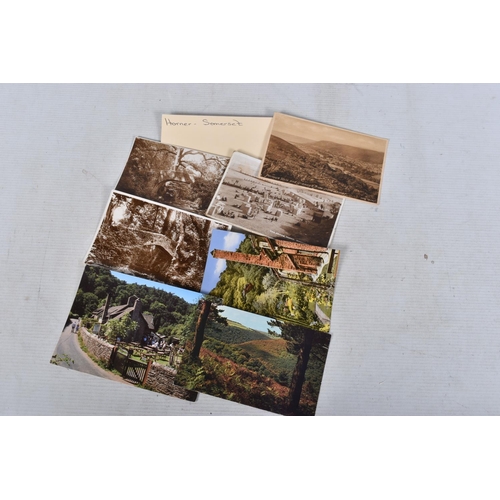 340 - POSTCARDS, a tray containing postcards to various towns and villages in the South-West of England, a... 