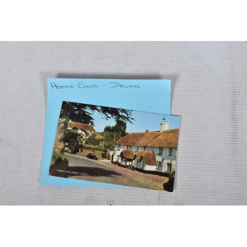 340 - POSTCARDS, a tray containing postcards to various towns and villages in the South-West of England, a... 