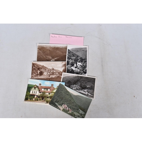 340 - POSTCARDS, a tray containing postcards to various towns and villages in the South-West of England, a... 