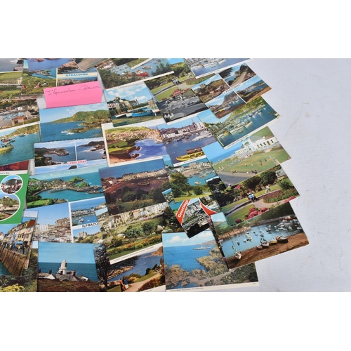 341 - POSTCARDS, a tray containing postcards to various towns and villages in the South-West of England, a... 