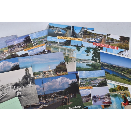 342 - POSTCARDS, a tray containing postcards to various towns and villages in the South-West of England, a... 