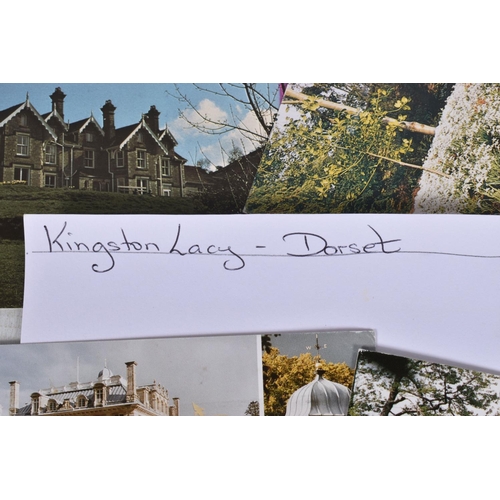 342 - POSTCARDS, a tray containing postcards to various towns and villages in the South-West of England, a... 