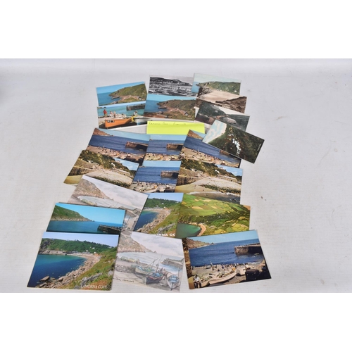 342 - POSTCARDS, a tray containing postcards to various towns and villages in the South-West of England, a... 