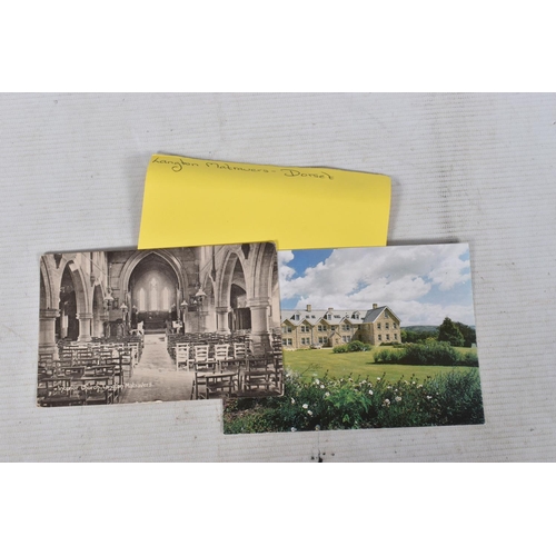 342 - POSTCARDS, a tray containing postcards to various towns and villages in the South-West of England, a... 