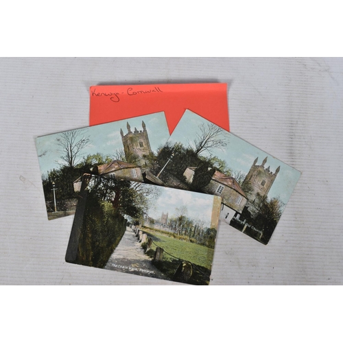 342 - POSTCARDS, a tray containing postcards to various towns and villages in the South-West of England, a... 