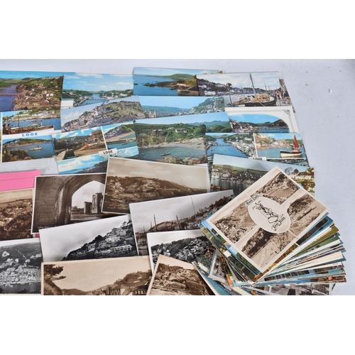 343 - POSTCARDS, a tray containing postcards to various towns and villages in the South-West of England, a... 