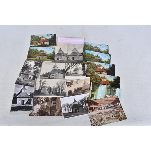 343 - POSTCARDS, a tray containing postcards to various towns and villages in the South-West of England, a... 