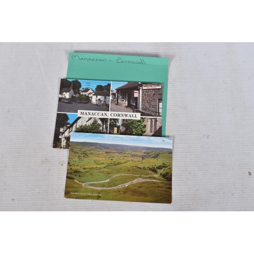 344 - POSTCARDS, a tray containing postcards to various towns and villages in the South-West of England, a... 