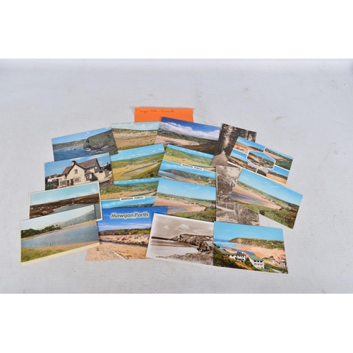 344 - POSTCARDS, a tray containing postcards to various towns and villages in the South-West of England, a... 