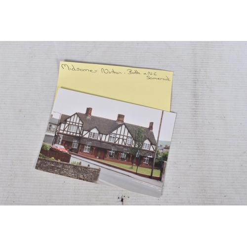 344 - POSTCARDS, a tray containing postcards to various towns and villages in the South-West of England, a... 