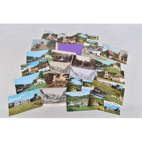 344 - POSTCARDS, a tray containing postcards to various towns and villages in the South-West of England, a... 