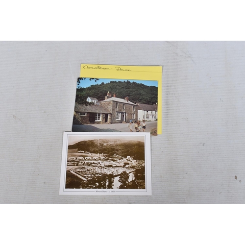 345 - POSTCARDS, a tray containing postcards to various towns and villages in the South-West of England, a... 