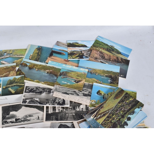 345 - POSTCARDS, a tray containing postcards to various towns and villages in the South-West of England, a... 