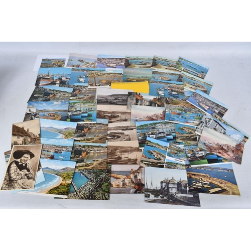 345 - POSTCARDS, a tray containing postcards to various towns and villages in the South-West of England, a... 