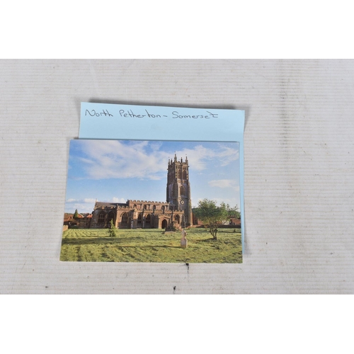 345 - POSTCARDS, a tray containing postcards to various towns and villages in the South-West of England, a... 