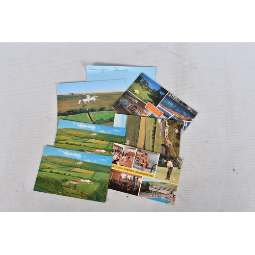 345 - POSTCARDS, a tray containing postcards to various towns and villages in the South-West of England, a... 