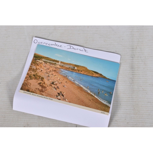 345 - POSTCARDS, a tray containing postcards to various towns and villages in the South-West of England, a... 