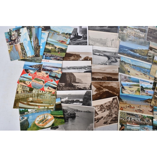 345 - POSTCARDS, a tray containing postcards to various towns and villages in the South-West of England, a... 