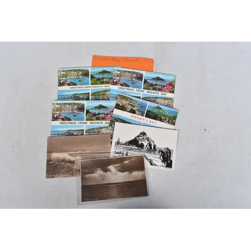 345 - POSTCARDS, a tray containing postcards to various towns and villages in the South-West of England, a... 