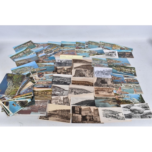 345 - POSTCARDS, a tray containing postcards to various towns and villages in the South-West of England, a... 