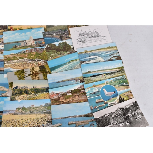 346 - POSTCARDS, a tray containing postcards to various towns and villages in the South-West of England, a... 