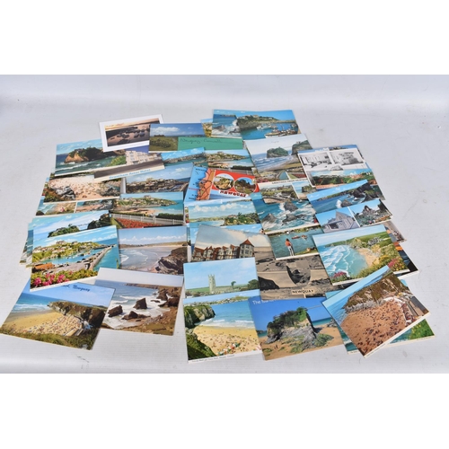 346 - POSTCARDS, a tray containing postcards to various towns and villages in the South-West of England, a... 