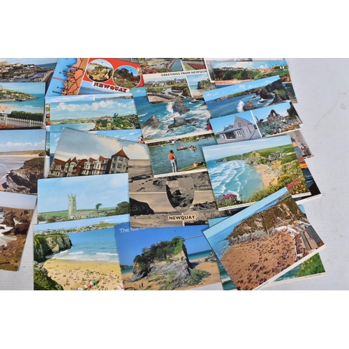 346 - POSTCARDS, a tray containing postcards to various towns and villages in the South-West of England, a... 