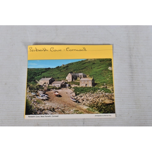 347 - POSTCARDS, a tray containing postcards to various towns and villages in the South-West of England, a... 