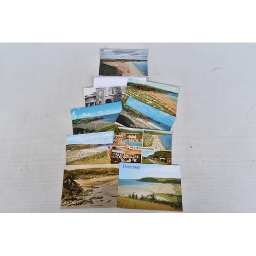 347 - POSTCARDS, a tray containing postcards to various towns and villages in the South-West of England, a... 