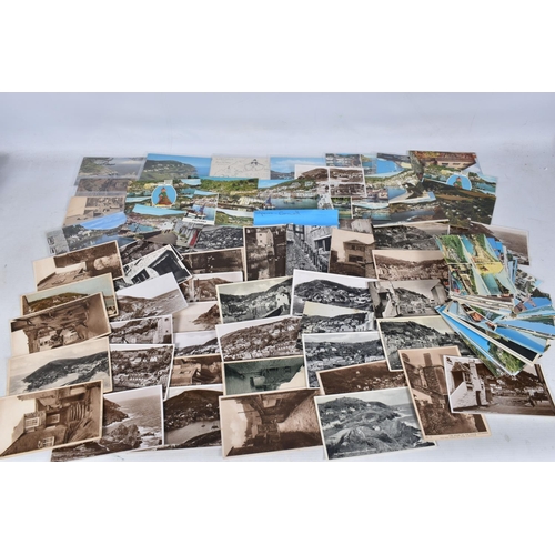 348 - POSTCARDS, a tray containing postcards to various towns and villages in the South-West of England, a... 