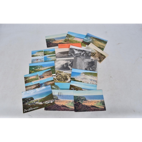 349 - POSTCARDS, a tray containing postcards to various towns and villages in the South-West of England, a... 